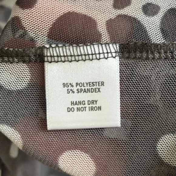 Vine Street Apparel | sheer | mesh | long sleeve | open front | cardigan | small - Picture 7 of 8